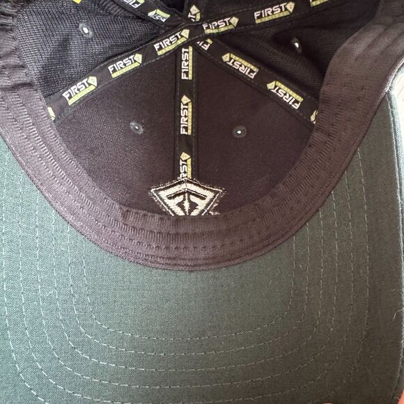 First Tactical Hat Adult Adjustable Strapback Green Logo Baseball Cap Outdoor - Picture 8 of 10